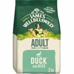 James Wellbeloved Dry Dog Food Adult Duck & Rice 2kg 15kg