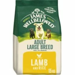 James Wellbeloved Dog Adult Large Breed Lamb & Rice 15kg