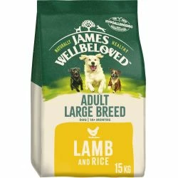 James Wellbeloved Dog Adult Large Breed Lamb & Rice 15kg