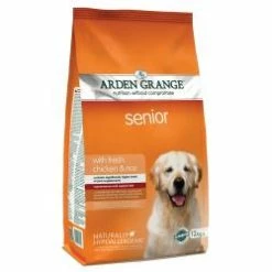 Arden Grange Senior Dry Dog Food 2kg 6kg 12kg