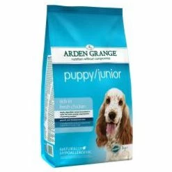 Arden Grange Puppy Junior Dry Dog Food Chicken & Rice Hypoallergenic 2kg 6kg 12kg