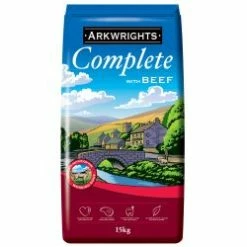 Arkwrights Complete Adult Dry Dog Food Beef 15kg