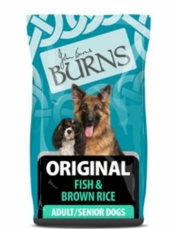 Burns Adult Dry Dog Food Fish & Brown Rice 2kg,6kg,12kg