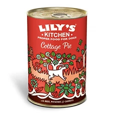 Lilys Kitchen Wet Adult Dog Food Cottage Pie (6 X 400g)
