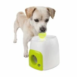 All For Paws Interactives Dog Fetch N Treat Toy Puppy Fetch Ball