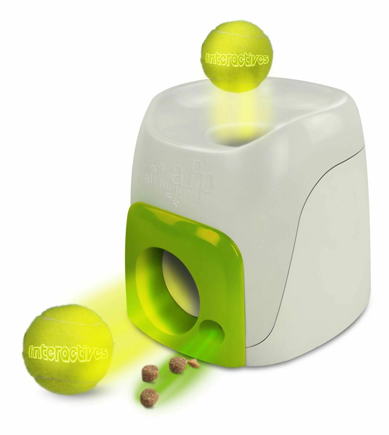 All For Paws Interactives Dog Fetch N Treat Toy Puppy Fetch Ball - Image 3