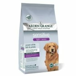 Arden Grange Dry Dog Food Light/Senior Sensitive 2kg Or 12kg