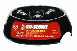 Dogit Anti-Gulping Bowl Large Black