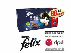 Felix As Good As It Looks AGAIL Favourites Selection Cat Food In Jelly 88 X 100g