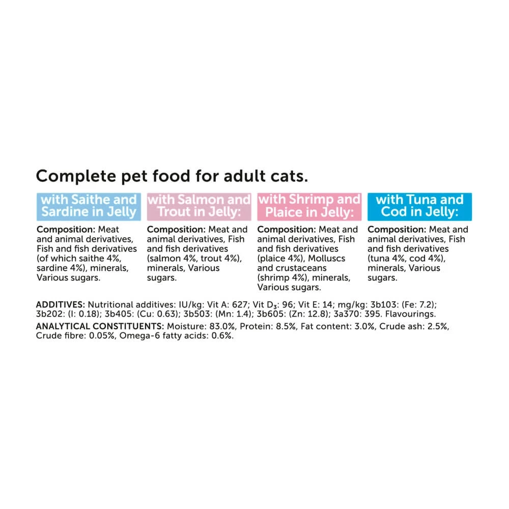 Felix Adult Wet Food Fish Selection In Jelly 40 Pack - Image 7