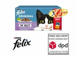 Felix Mixed Selection Cat Food In Jelly 96 X 100g Pouch Giant Pack