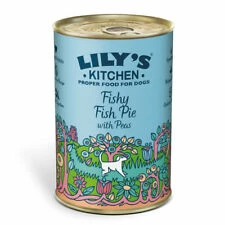 Lilys Kitchen Wet Adult Dog Food Fishy Fish Pie With Peas (6 X 400g)