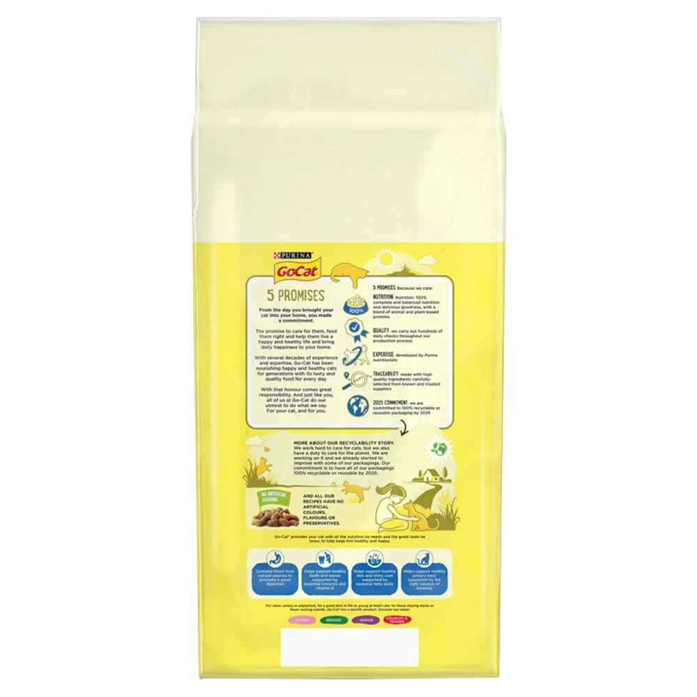 Go-Cat Dry Cat Food Tuna, Herring & Vegetable 10kg - Image 3