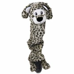 KONG Stretchezz Jumbo Snow Leopard – Xlarge Dog Toy