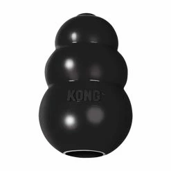 KONG Extreme Black Rubber Treat Dispenser Dog Fetch Chew Toy S M L XL