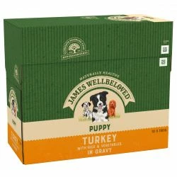 James Wellbeloved Puppy Pouch Wet Food 10 X 150g Lamb Or Turkey - Image 2