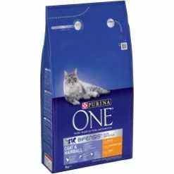 Purina One Dry Cat Food Coat & Hairball Chicken 750g Or 2.8kg