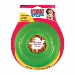 KONG Tiltz Large Enrichment Interactive Wobble Slow Feeder Dog Toy