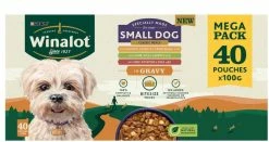 Winalot Small Dog Pouches 40 Pack 100g