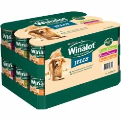 Winalot Hearty Duos Chunks In Jelly Duck Chicken Lamb Turkey Tripe 24X400G Wet Dog Food