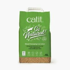 Catit Go Natural Wood Clumping Litter