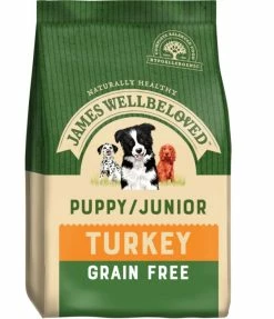 James Wellbeloved Puppy/Junior Turkey Grain Free 1.5kg